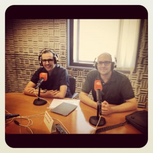 Antonio Jesús Ramos y Serafín Fernández en Canal Sur Radio - 2012